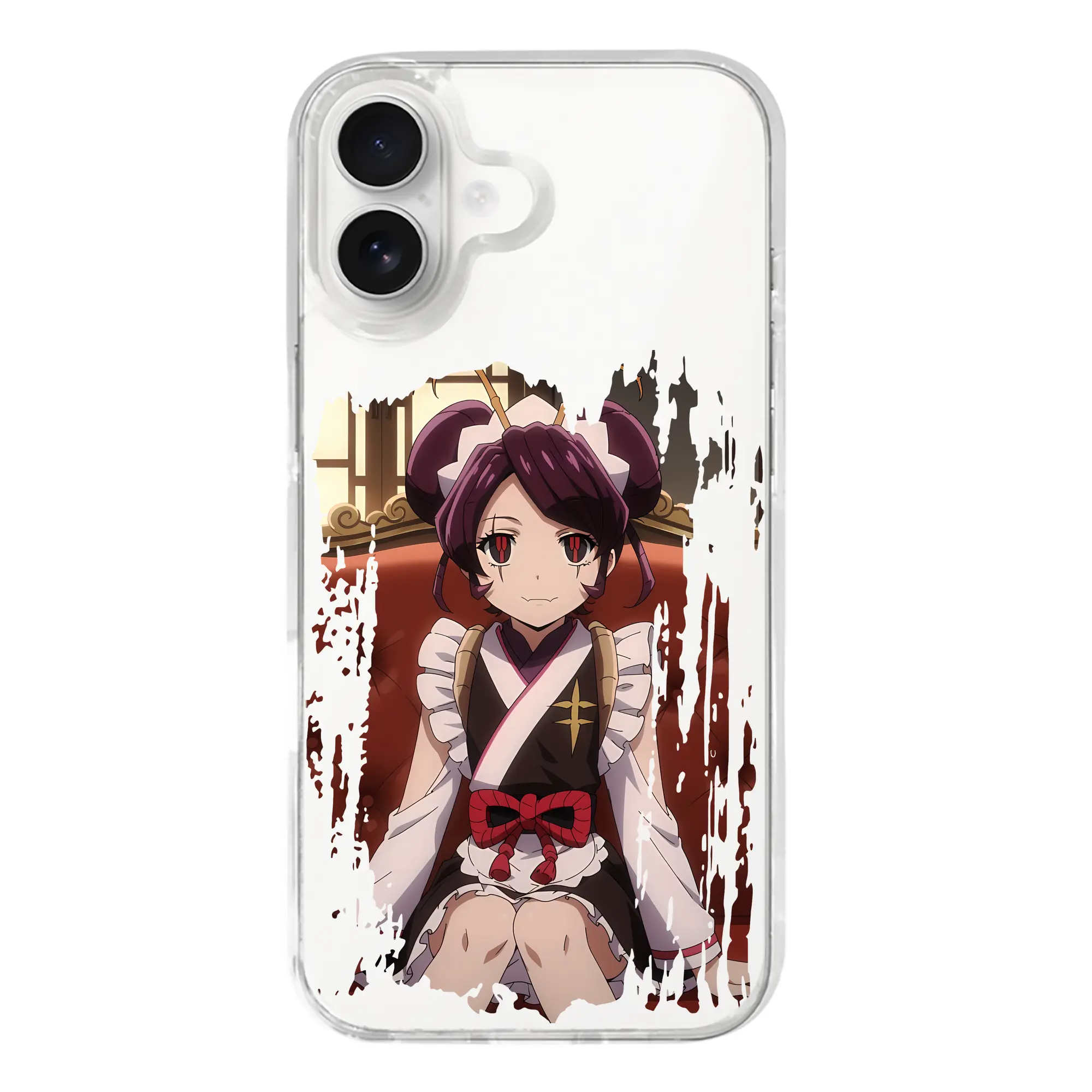 オーバーロード グッズ エントマ・ヴァシリッサ・ゼータ - iPhone 17シリーズ 透明スマホケース – 薄型・耐衝撃・精密フィット保護カバー